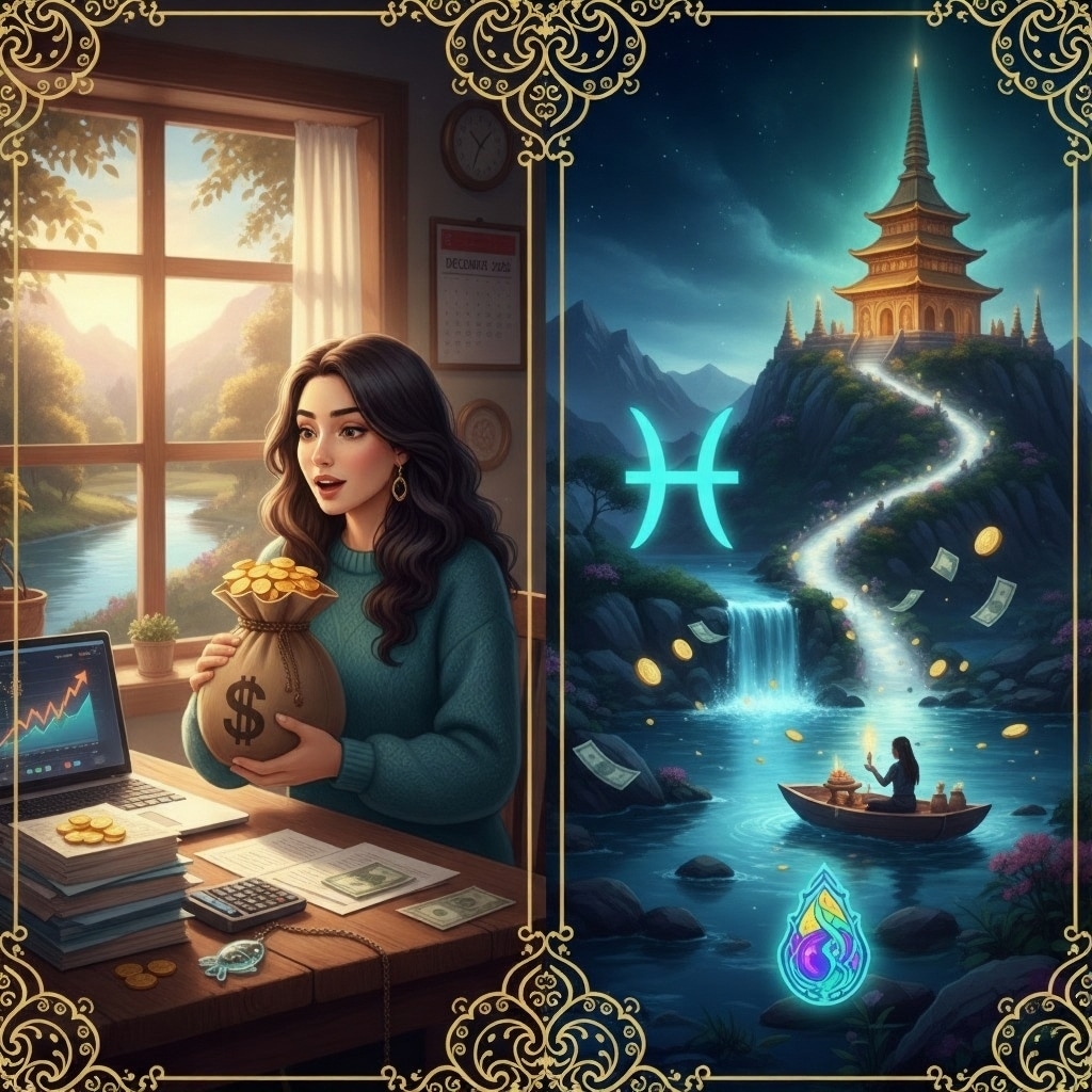 โอกาสทองส่งท้ายปี! โชคลาภและการเงิน เดือนธันวาคม 2568 พลังดวงโชคลาภ และดวงการเงินกำลังขยับตัวครั้งใหญ่ หากคุณกำลังลุ้นเรื่องเงิน ทำนายแบบละเอียด