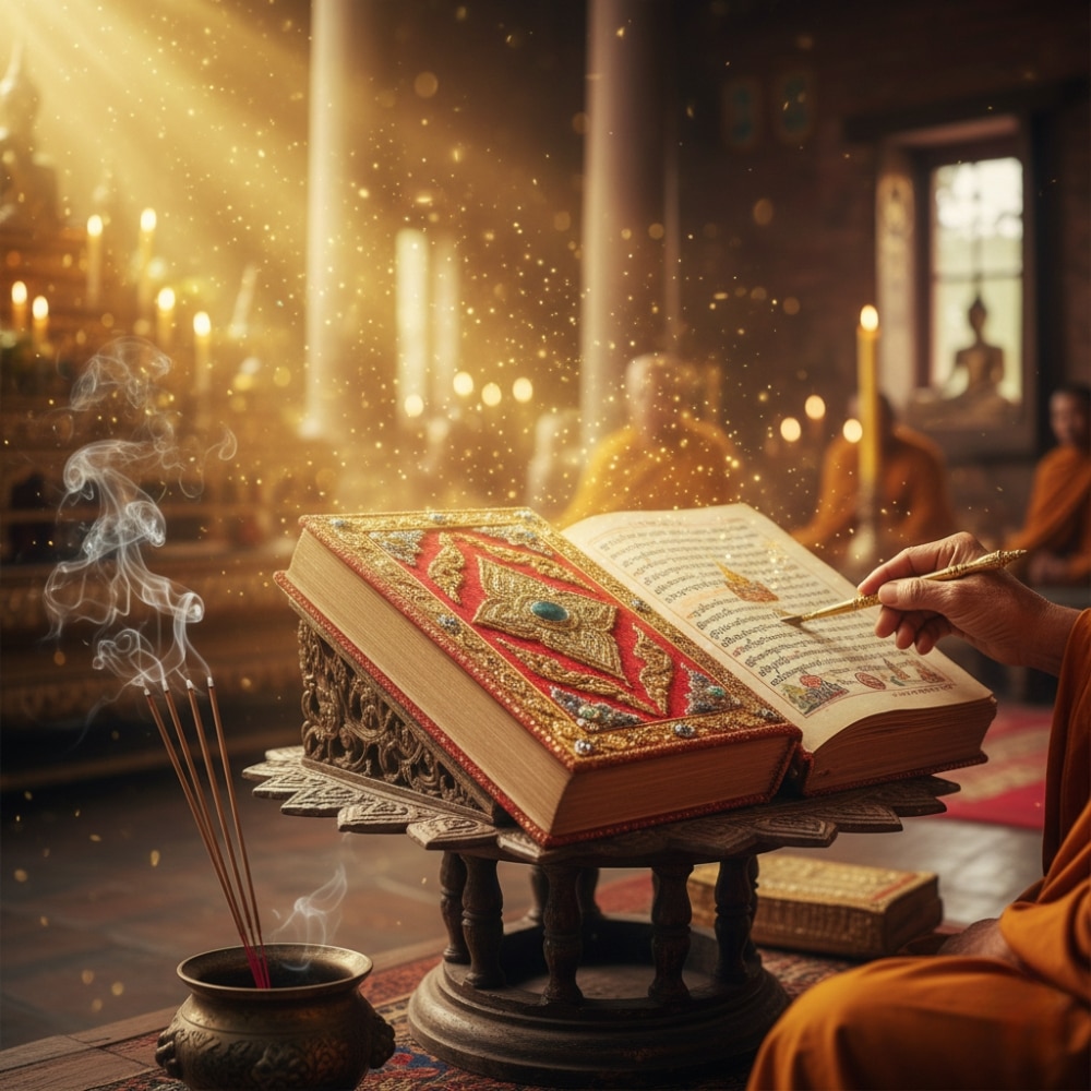 4 บทสวดมนต์ แคล้วคลาด รอดพ้นอันตราย อุ่นใจปีใหม่ บทความนี้จะพาทุกคนมาเจาะลึก 4 บทสวดมนต์ แคล้วคลาด ป้องกันอันตราย เสริมความอบอุ่นใจปีใหม่!!!