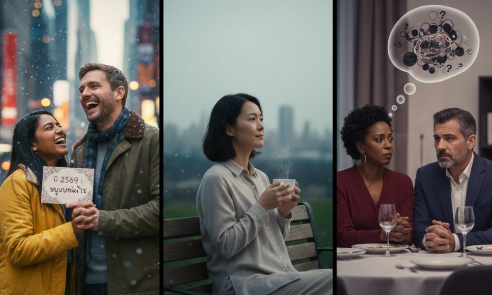 ดวงความรักต้นปี 2569 คนโสดมีลุ้น คนมีคู่ระวังเรื่องอะไร เริ่มต้นปีถือช่วงเวลาแห่งการ “ขยับหัวใจ” คนโสดที่เคยผิดหวัง ซ้ำรอยเดิม หรือคนโสดไหนที่พักใจมานาน!!