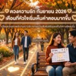 ดวงความรัก กันยายน 2026 เดือนที่หัวใจเริ่มมีคำตอบ เดือนที่หมอดูรู้สึกได้ถึงการ เปลี่ยนแปลงของพลังงานความรัก หลายความสัมพันธ์เริ่ม มองเห็นทิศทางชัดขึ้น